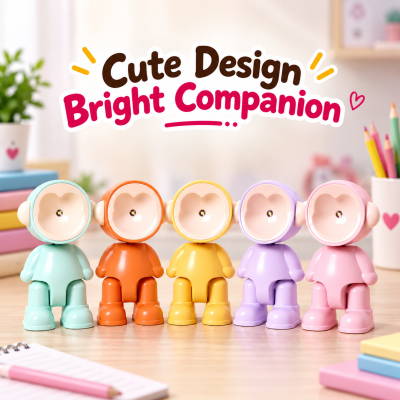 Mini Robot Nursery Night Light